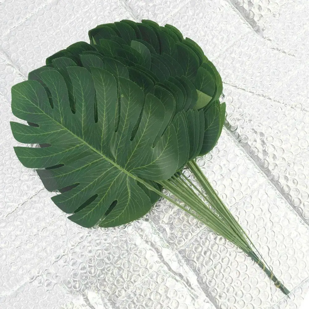 Искусственные растения пальмовые папоротники листья черепахи пластиковые