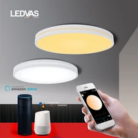 ledvas smart led ceiling light 60w 72w rgb dimming color wifi application control kitchen bedroom hall ceiling lamp
