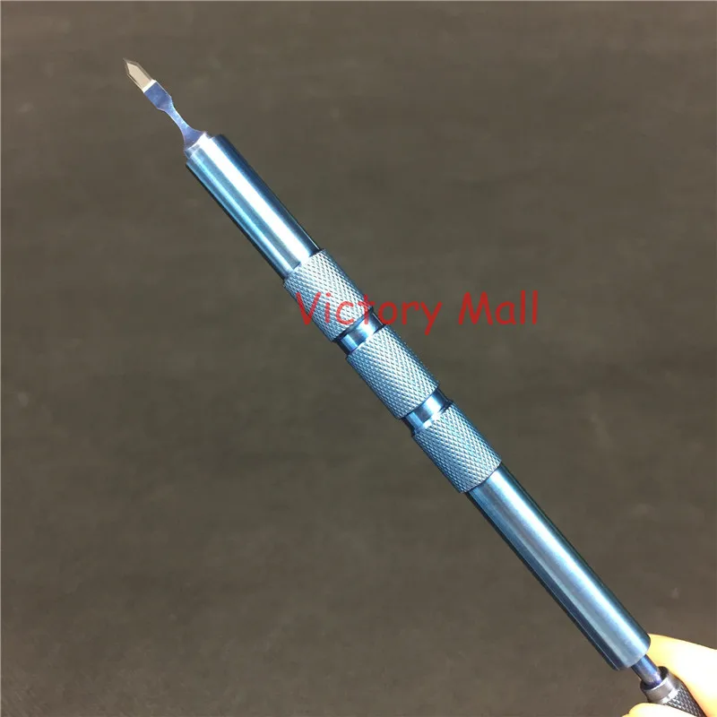 Прозрачные лопасти для роговицы колено двойной офтальмологический