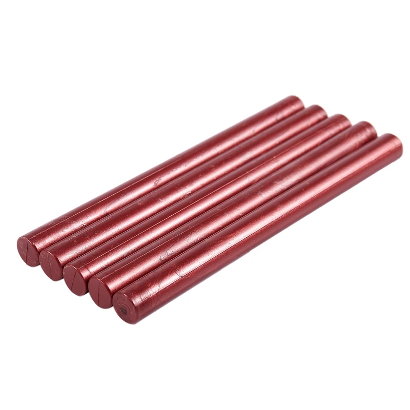 IG-5pcs запечатывания воск штамп Baton Винтаж гибкий круглый для почтовых букв флэш