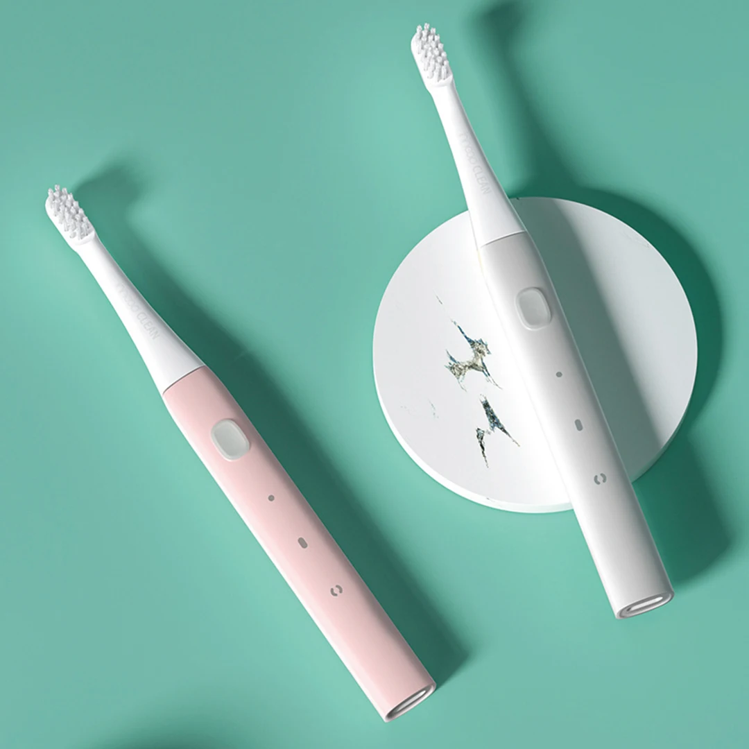 

Зубная щетка Mijia звуковая электрическая с зарядкой от USB и 3 насадками