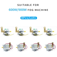 8pcslots 400w 600w 900w fog machine accessories sucker rod pumping plastic joint electromagnetic pump smoke machine