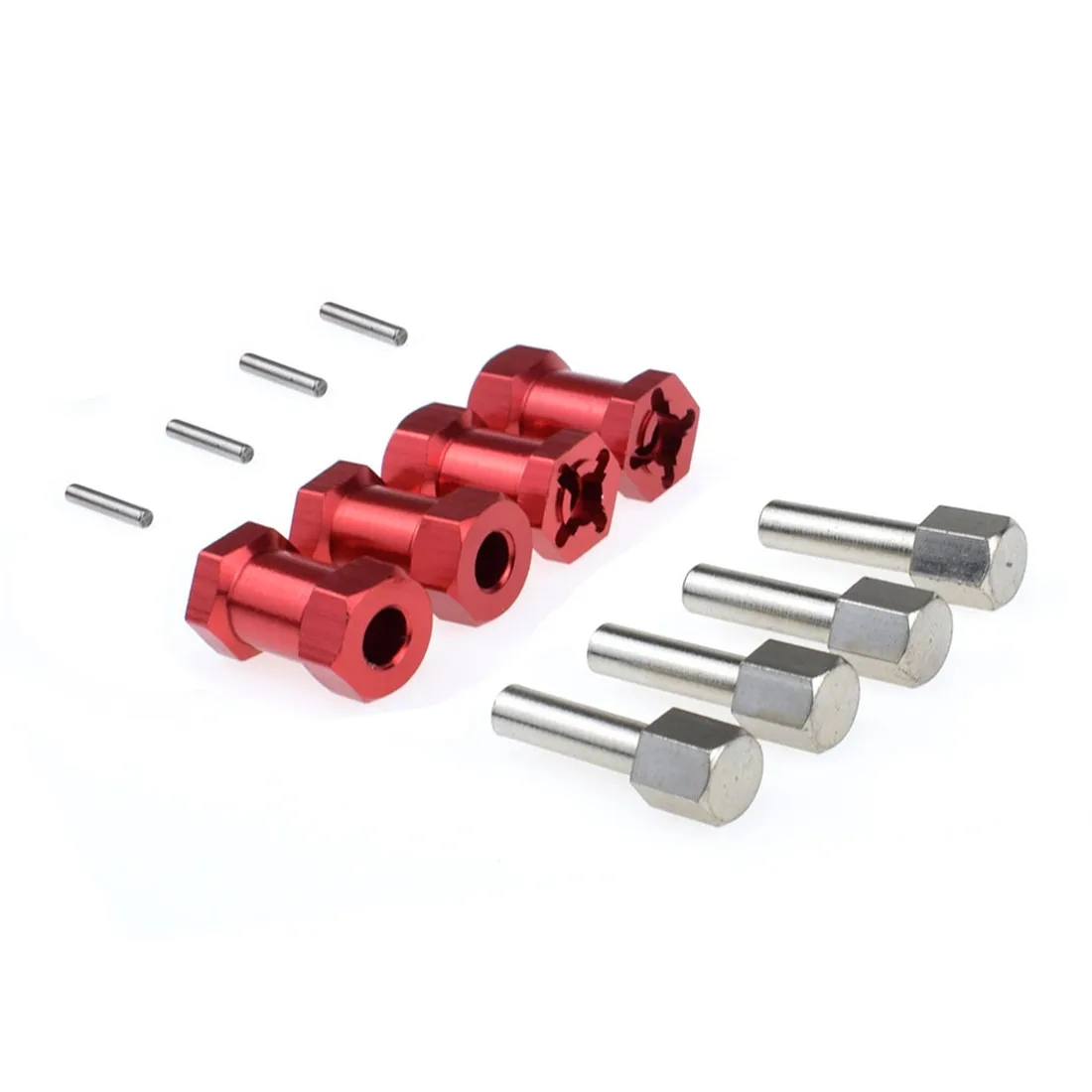 4 шт алюминиевый rc автомобиль 12