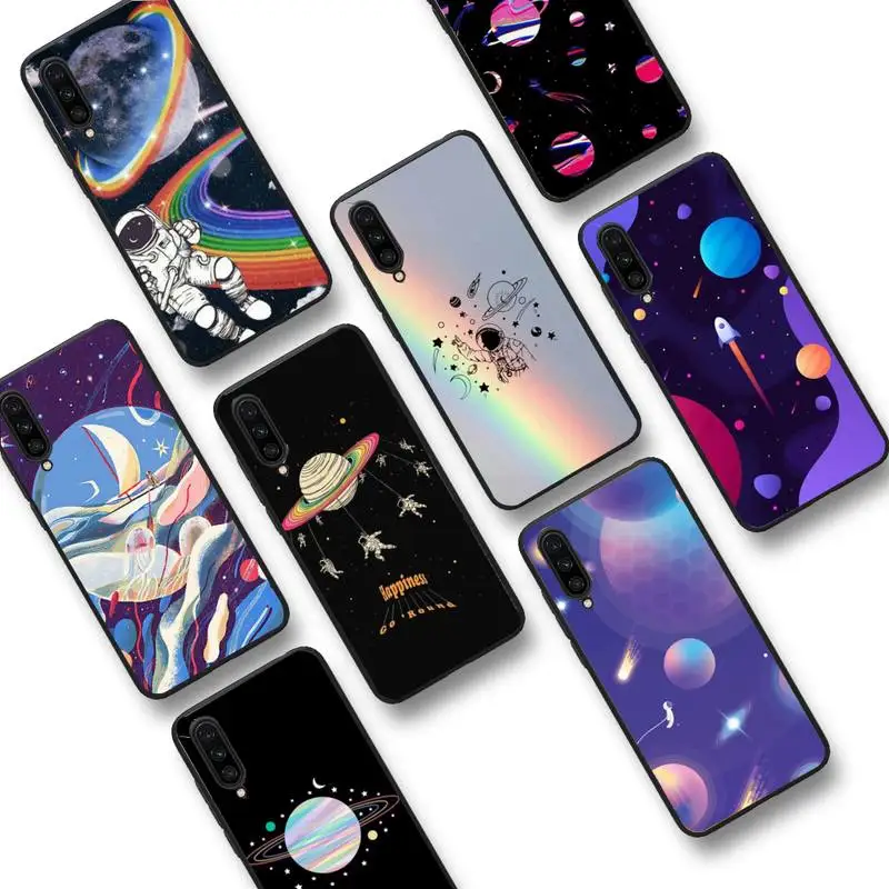 

Cute Cartoon Astronaut Star Space Phone Case For Xiaomi mi9 mi8 F1 9SE 10lite note10lite Mi8lite Coque for xiaomimi5x