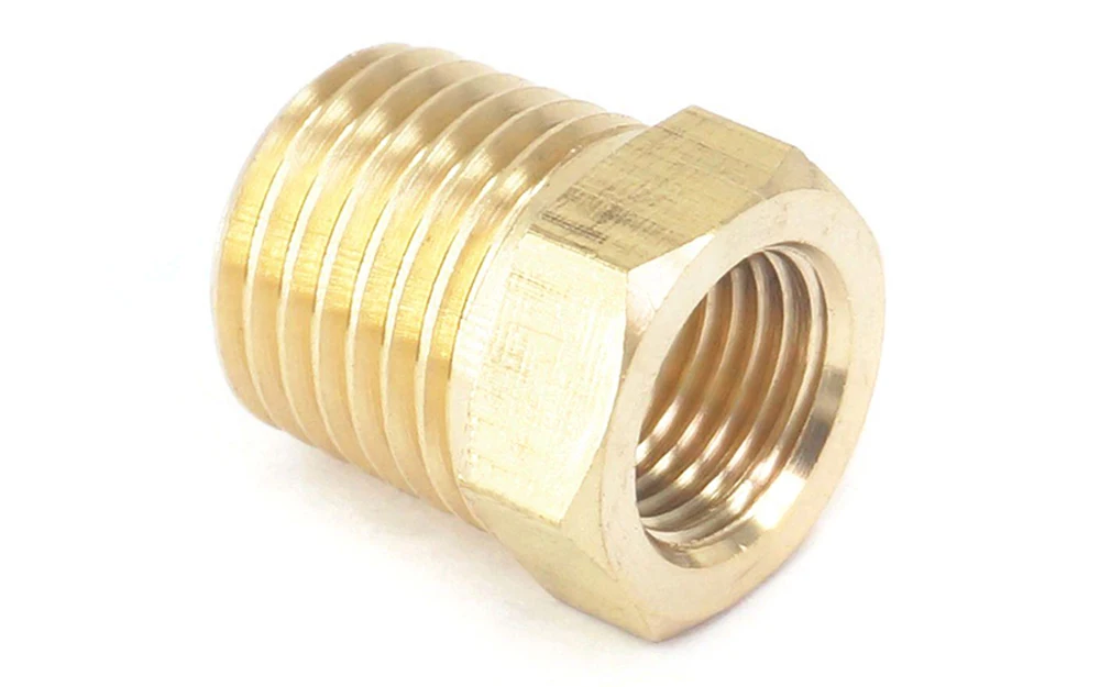 1/" NPT Мужской x 1/8" NPT Женский редукционная втулка латунный фитинг Соединительный адаптер воздушный газ Топливо Вода