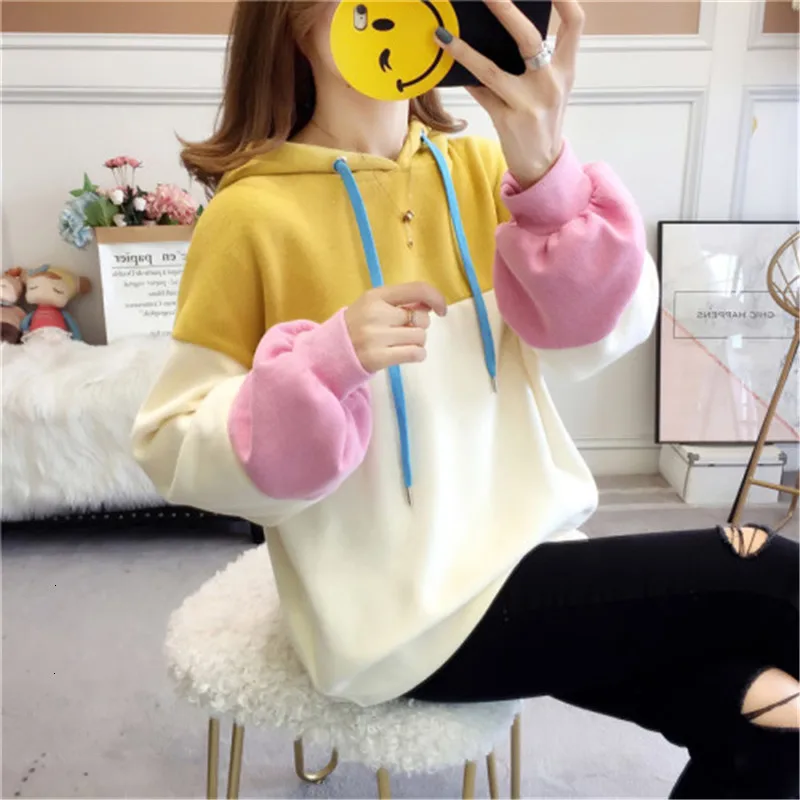 Мягкий цветной джемпер высокого качества универсальные популярные толстовки