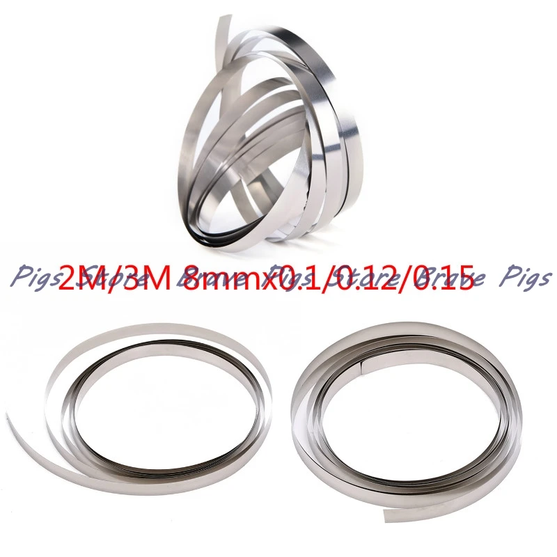 

Лента для точечной сварки Li 1/0, 2 м/3 м, 8 ммx0, 12/0/18650, 15, никелированная