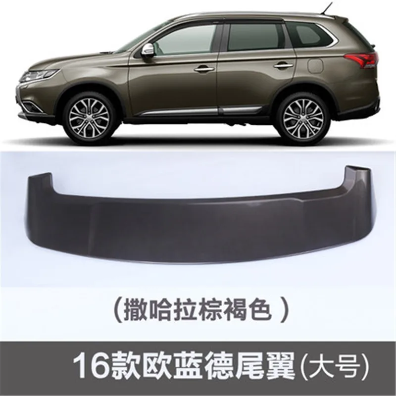 Задний спойлер из АБС пластика для Mitsubishi Outlander 2016 2020|Хромирование| |