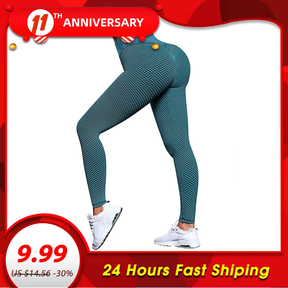 

High Waist Yoga Pant Seamless Fitness Women Leggings Fashion Patchwork Print High Waist Elastic Push Up Ankle Length Leggings
