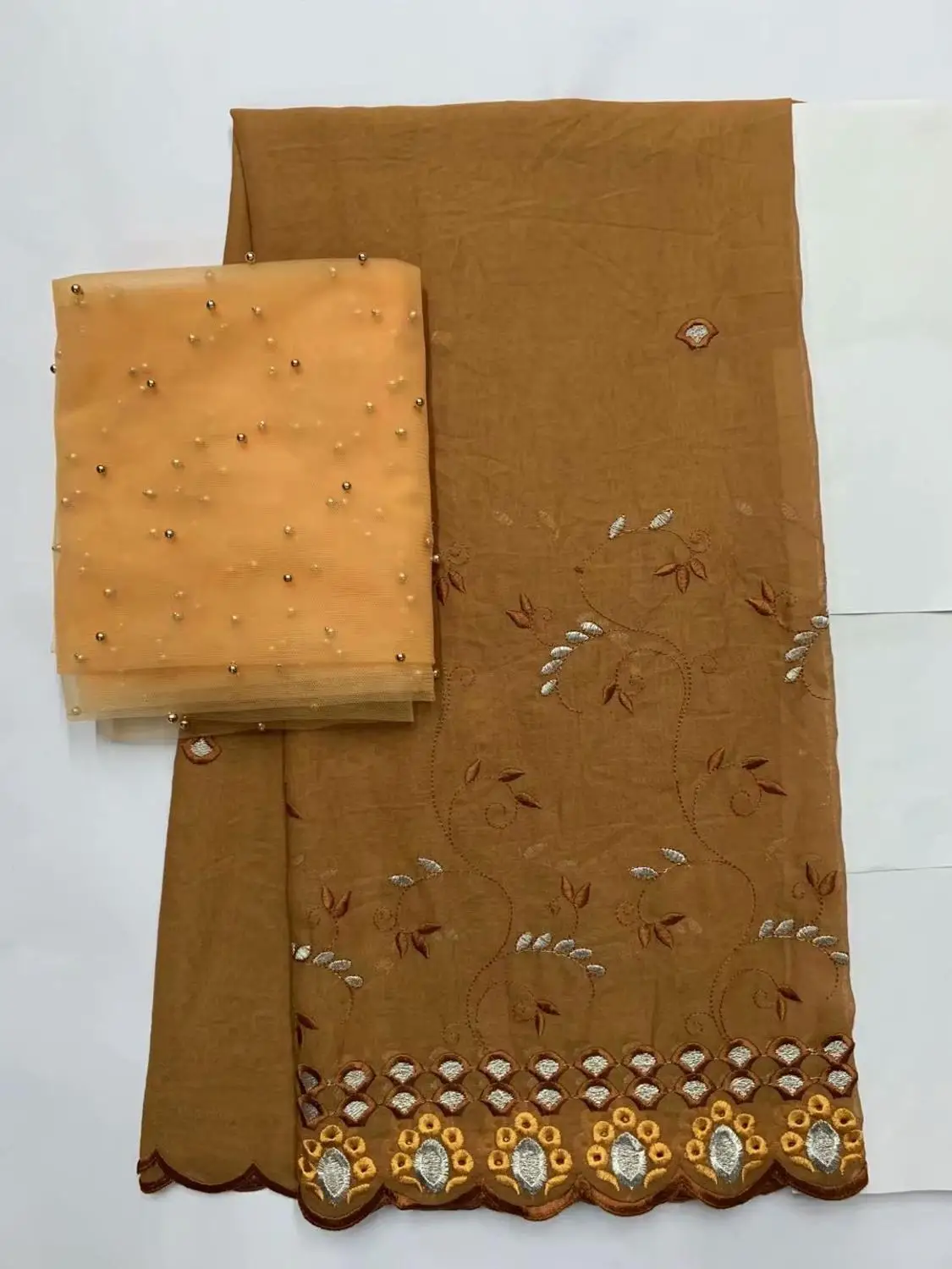 

printing African Swiss Voile Lace Fabric embroidery lace high quality african Dry cotton lace fabric for wedding B8AP224