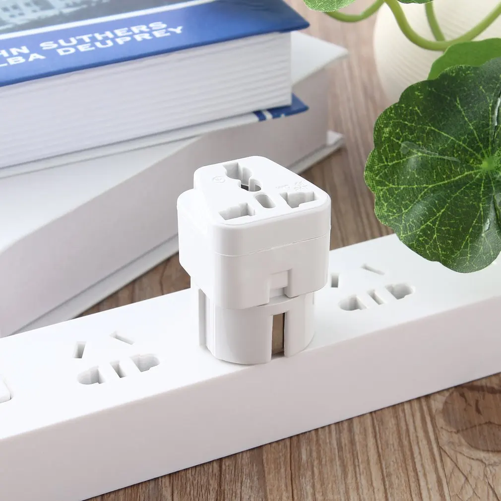 1 шт. компактный и легкий AU US UK в EU AC разъем питания для путешествий дома конвертер