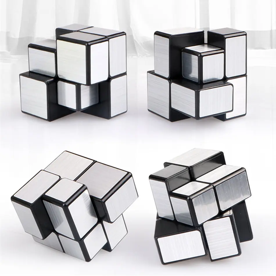 Зеркальный Кубик Рубика QIYI Neo Mini 2x2 профессиональная головоломка кубик