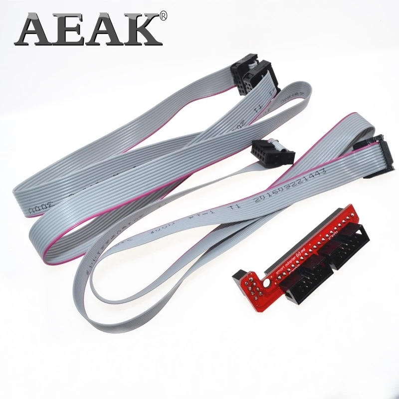 AEAK 3D принтер умный контроллер RAMPS 1,4 lcd 12864 lcd панель управления синий экран