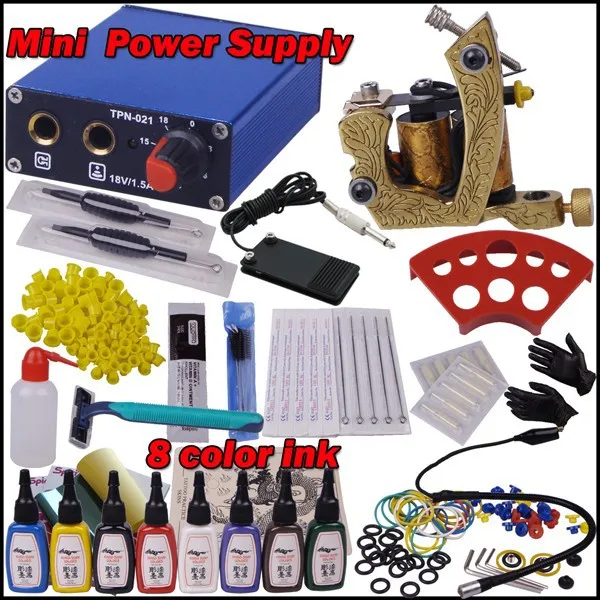 1 машинка для татуировки стартовый набор пистолет перманентного макияжа