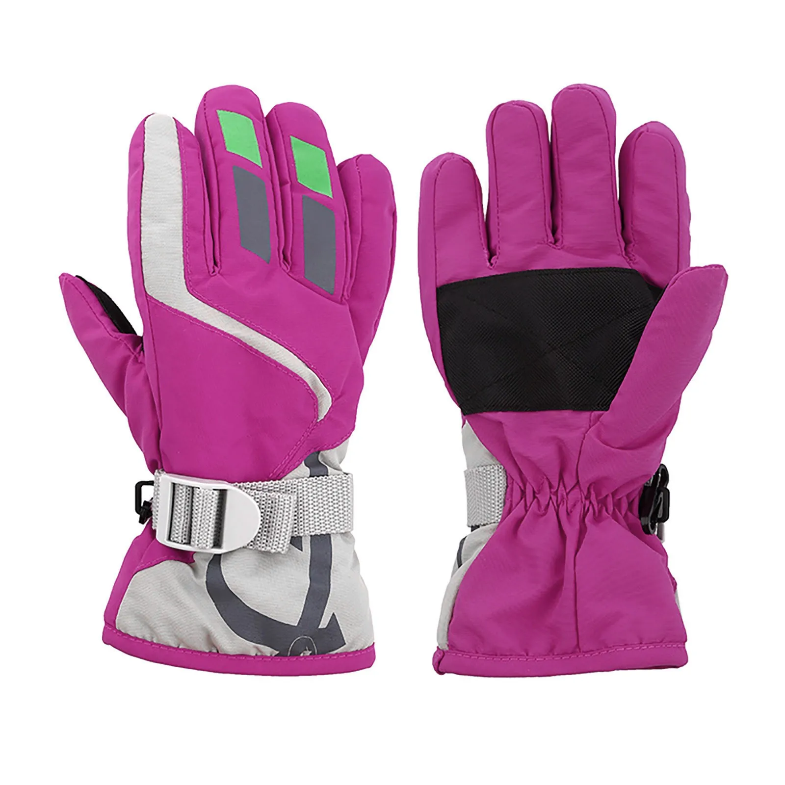 

Girls Boys Windproof for Skiing Snow Mittens Sports Winter Kids Outdoor Gloves Gloves
