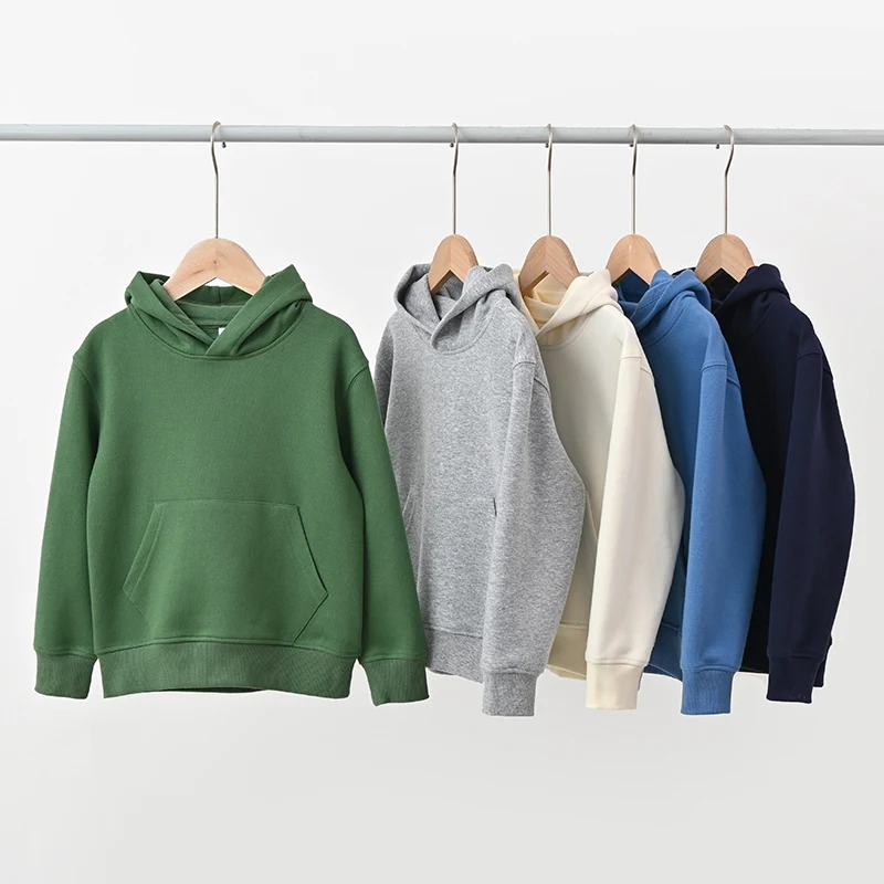 

Spring Autumn Kids Sweatshirts Fashion Teenage Boys Hoodies Loose Casual Hooded Pullover Tops BB230