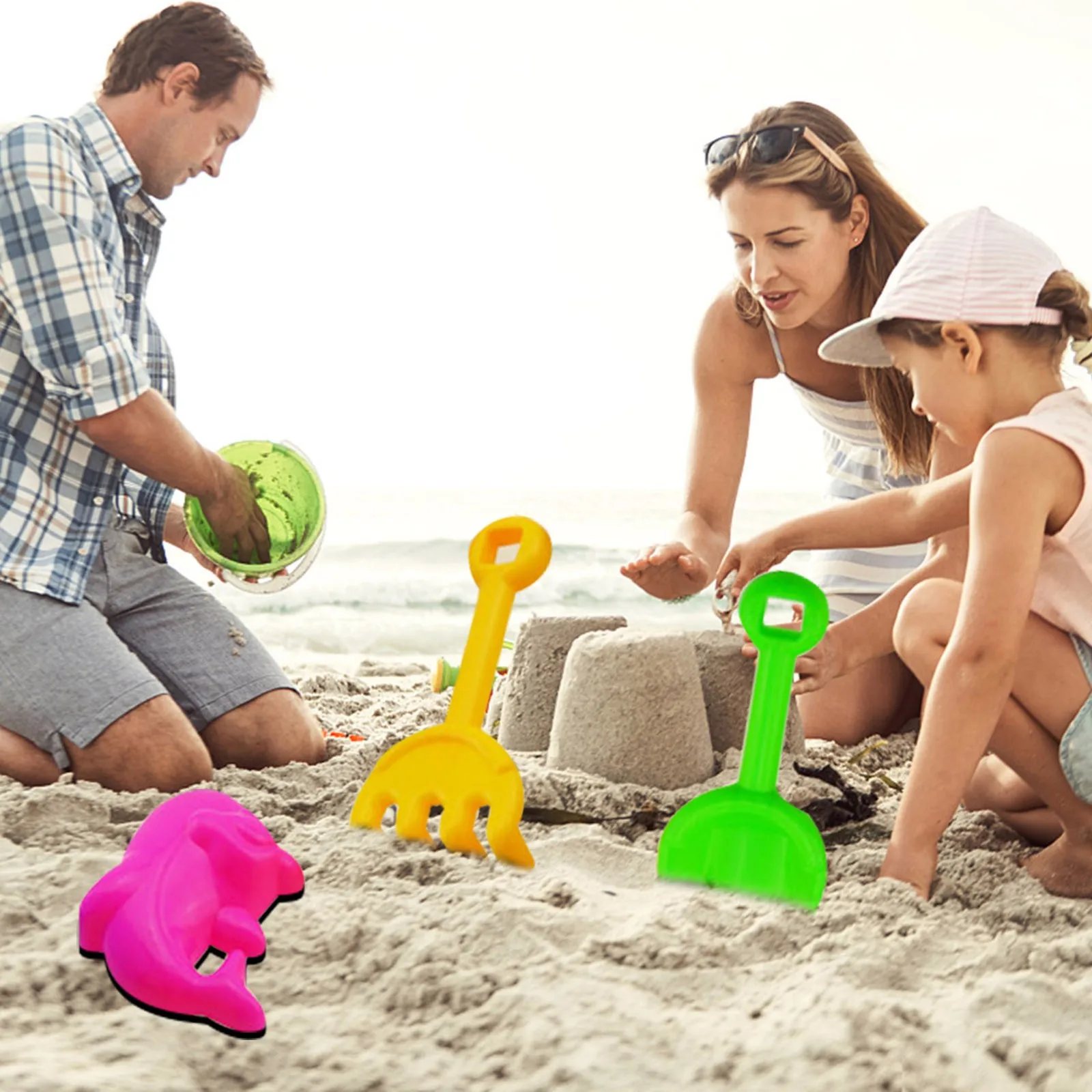 Juguetes de Playa de 7 piezas, juego de arena, arena, juguete de verano para exteriores, hebra Speelgoed, gran oferta, 2021-2