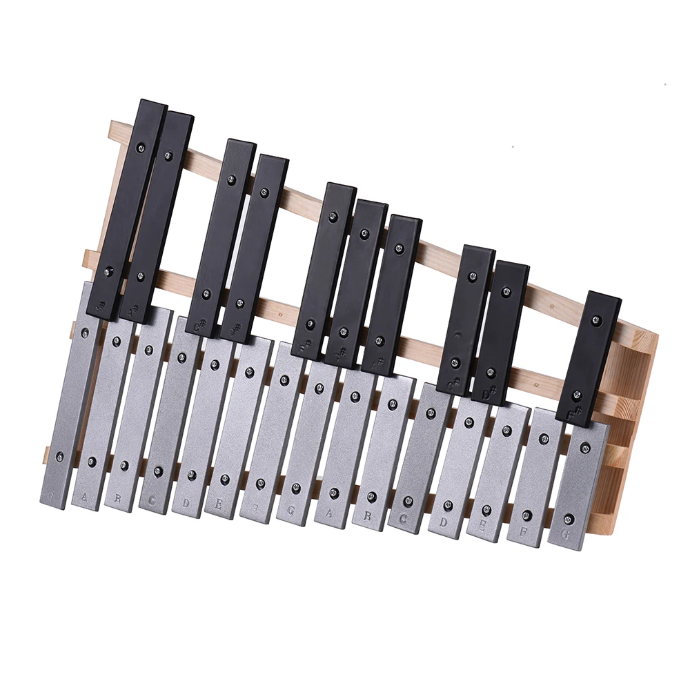 25 Note Glockenspiel ксилофон обучающий музыкальный инструмент перкуссия с сумкой для