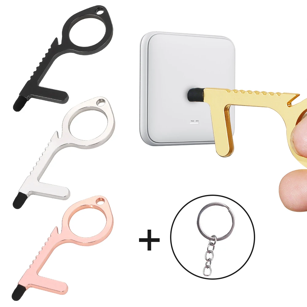 Безопасность открытая дверь без контактных ключей ручка нажмите больше цветов