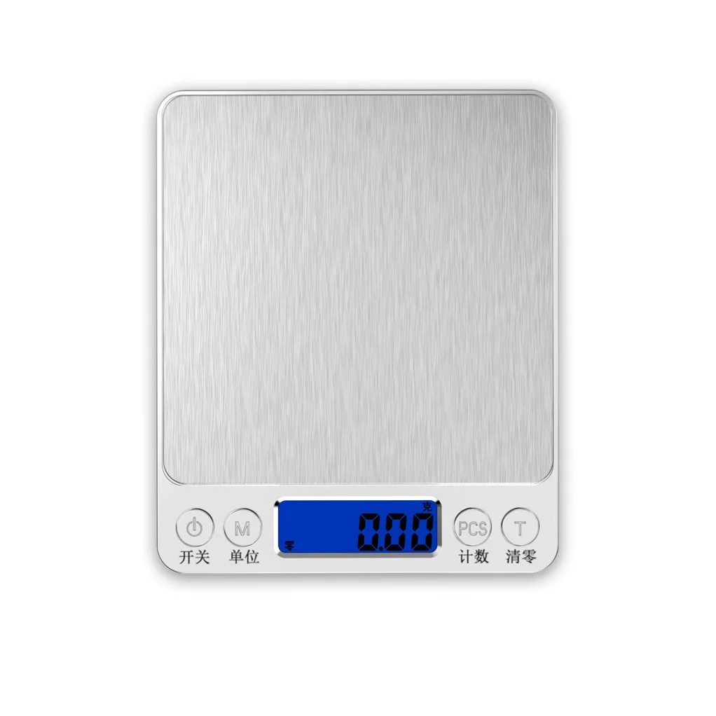 

Kitchen scale gram scale kitchen electronic scale household food scale 0.01g tea lipstick medicinal electronic scale bar measure