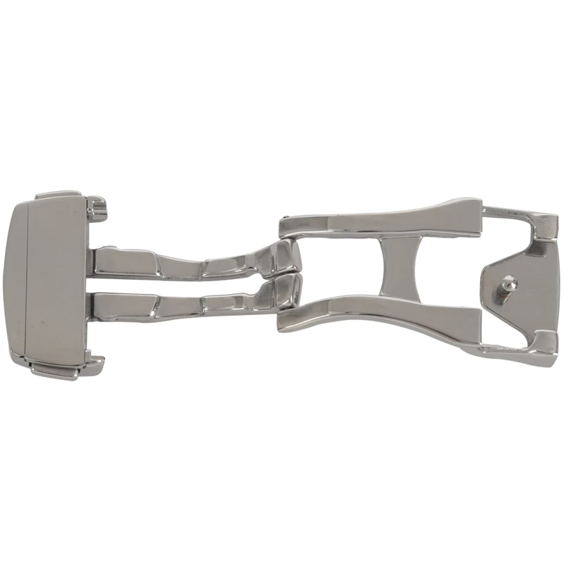 Горячая AD-18mm из нержавеющей стали раскладной ремешок для часов складная застежка