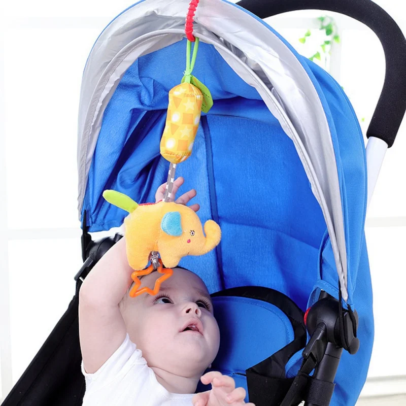 2020 Новый InfantMobile для малышей с рисунками животных плюшевые игрушки кровать