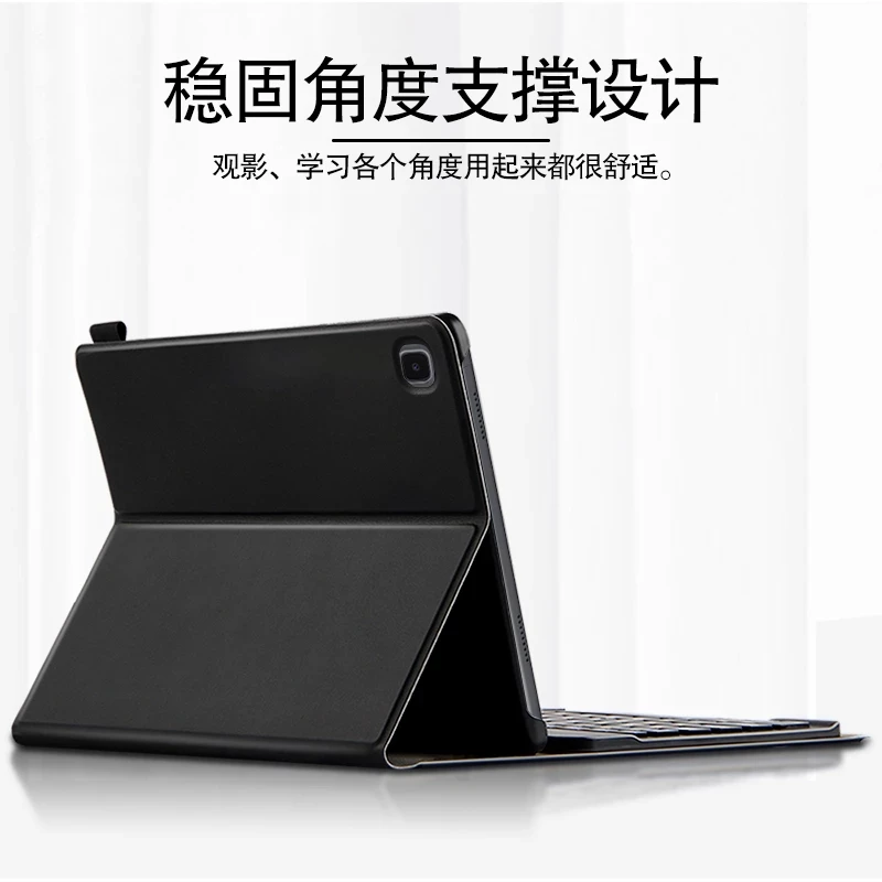 

Bluetooth keyboard Case For Samsung Galaxy Tab A7 10.4 SM-T500 SM-T505 T507 Tablet PC Protective keyboard Cover PU Leather Case
