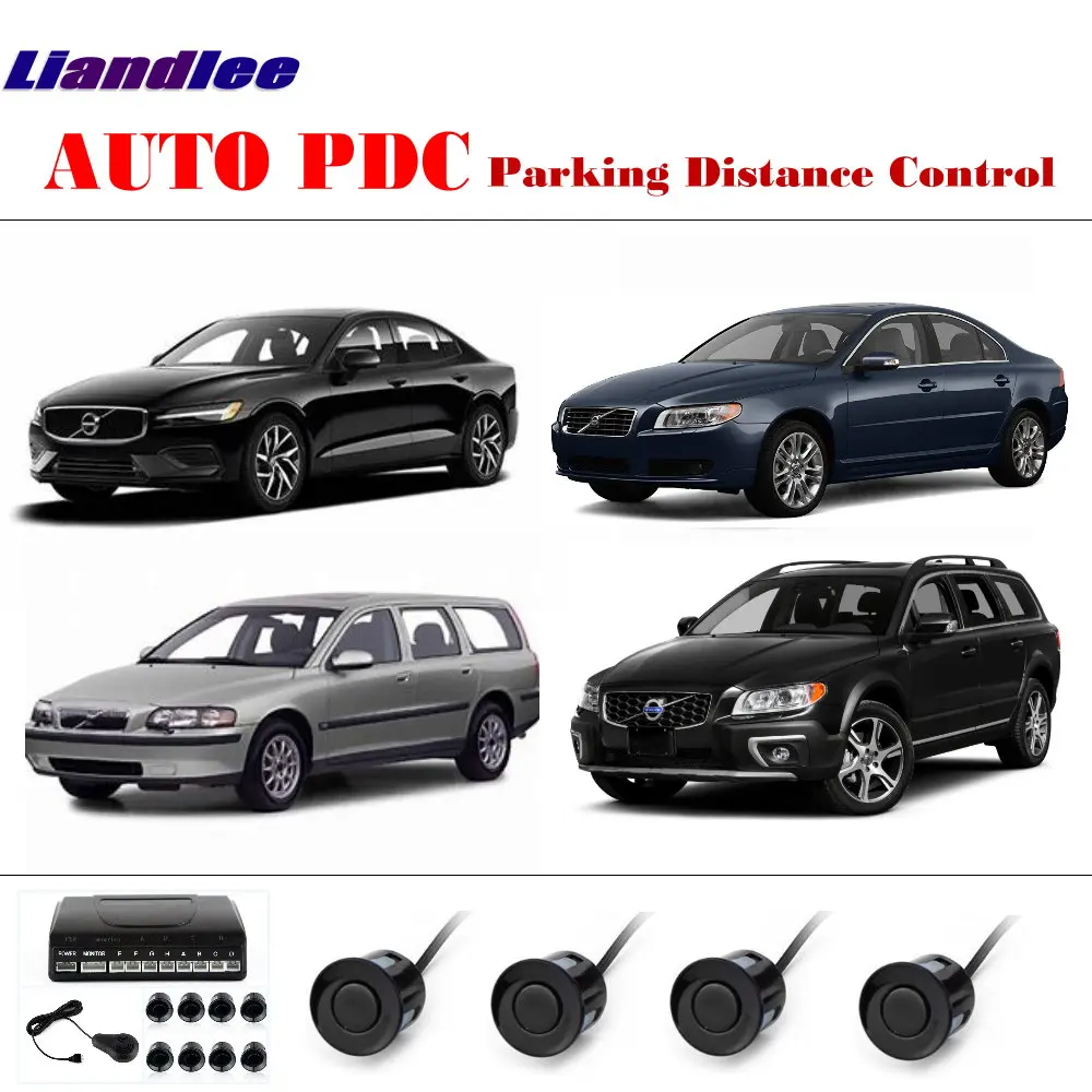 Авто PDC 4 датчика парковочный радар датчики для Volvo S60/S80/V70/XC70 Система помощи при