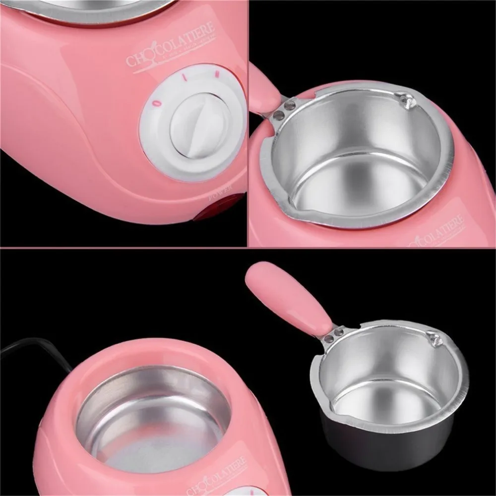 

2018 New Chocolade Snoep Melting Pot Elektrische Chocoladefontein Fondue Zanger Chocolade Melt Pot smelter Machine DIY Tool Gift