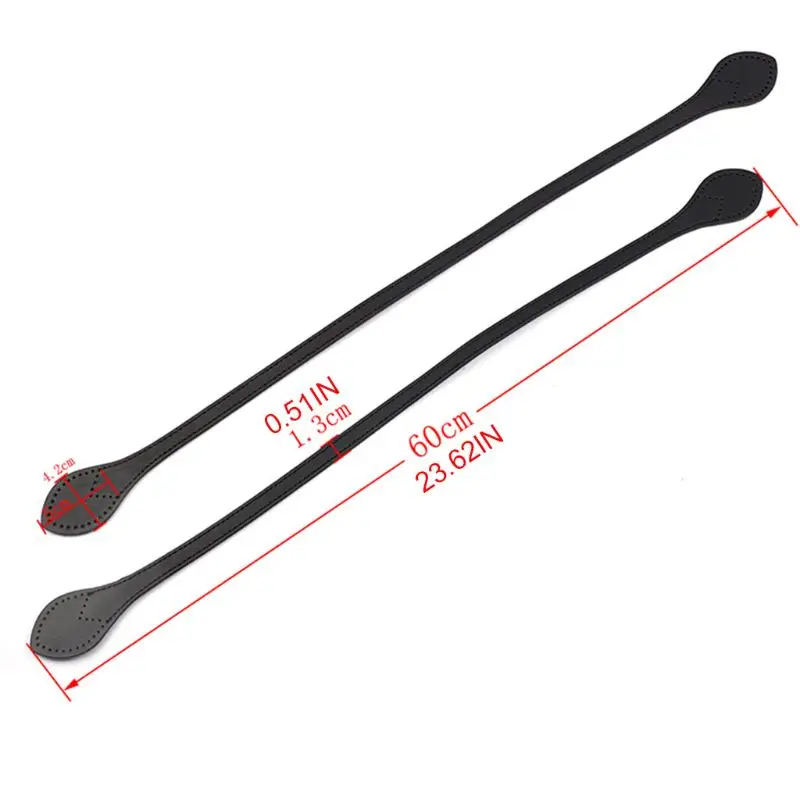 

PU Leather Strap Replacement for Handmade Beach Bag Bucket Handbag Handles Top Handle Bags Purse Handle