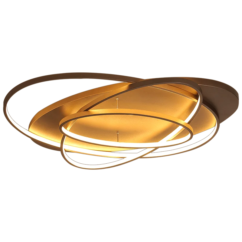 

New Arrival Modern Led Ceiling Lamp Coffee & White Color LED Ceiling For Living Study Room Bedroom Aluminum Body