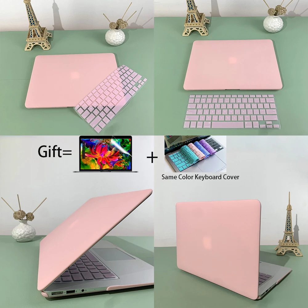 

Shell Cover For MacBook Air Pro 13 2020 A2337 A2338 A2289 A2251 A2179 Matte Hard MacBook Case New Touch Bar Macbook Pro16 A2141