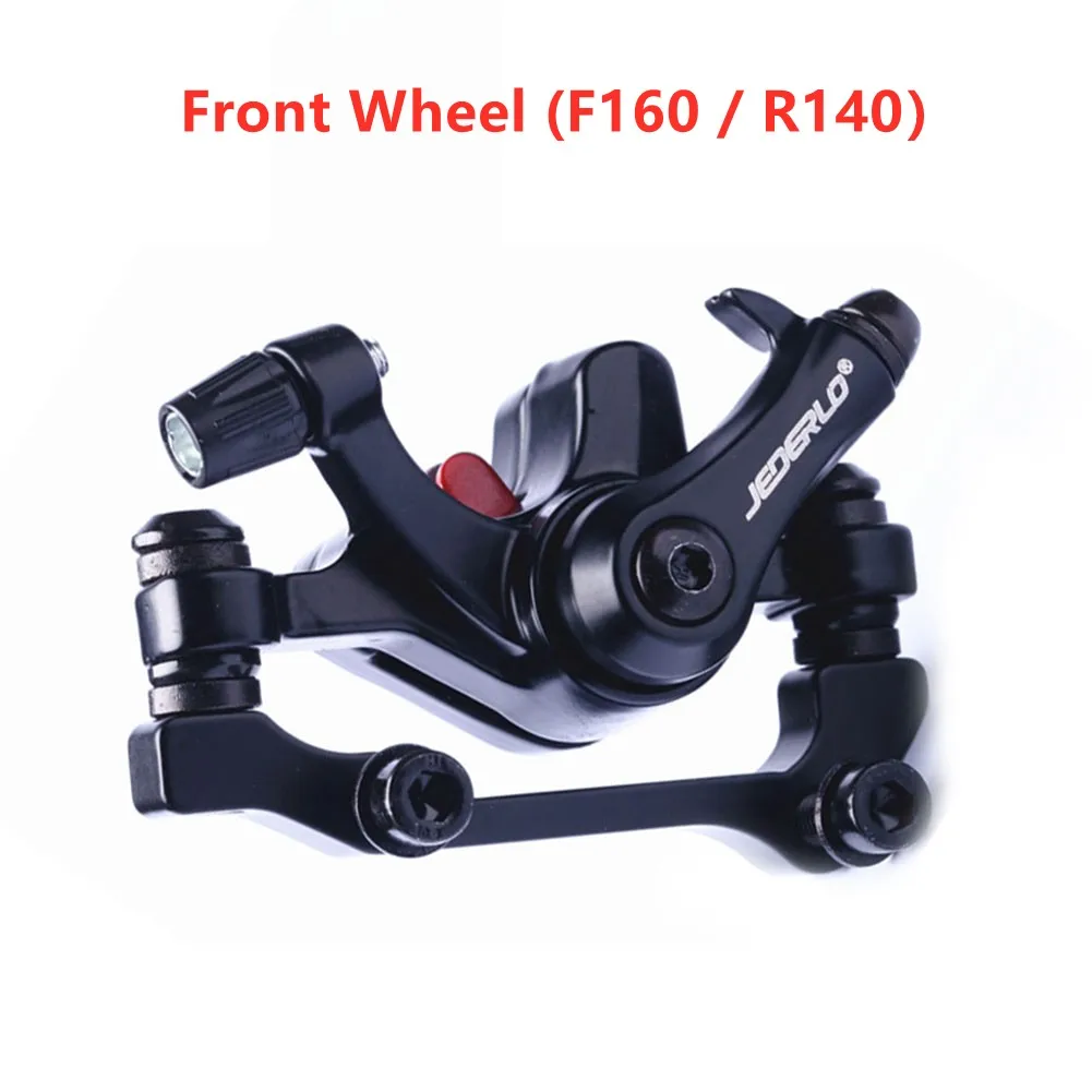 ​​160mm Bicycle Mechanical Disc Brake Bike Front Rear Caliper MTB Mountain Bicycle Dual Drive Built-in Brake Pad Cycling Parts