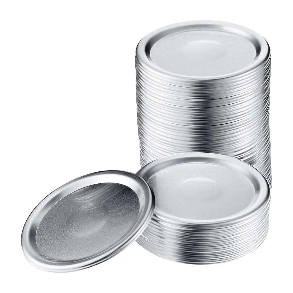 24 шт./компл. герметичные крышки из жести стеклянная банка для хранения консервных