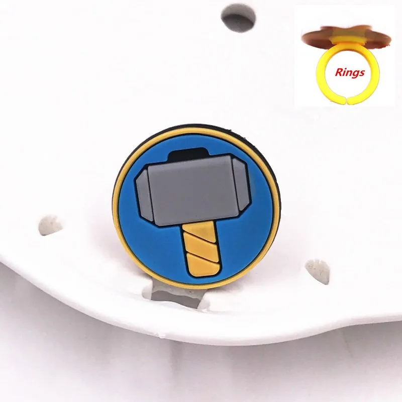 Оптовая продажа 10 шт. значки Marvel Hero Icon Mix Мстители Железный человек Халк Тор флэш