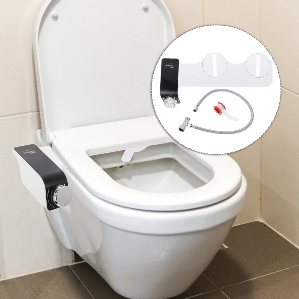 

Bidet Toilet Seat Attachment Dual Nozzle Bidet Sprayer Toilet Bidet Cleaner