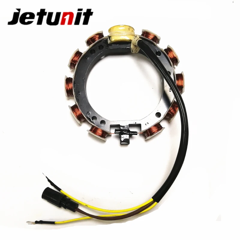 JETUNIT подвесной Запчасти узел статора 4Cyl 9Amp для Johnson Evinrude 65-115HP 583340 583536 763767 173-3536