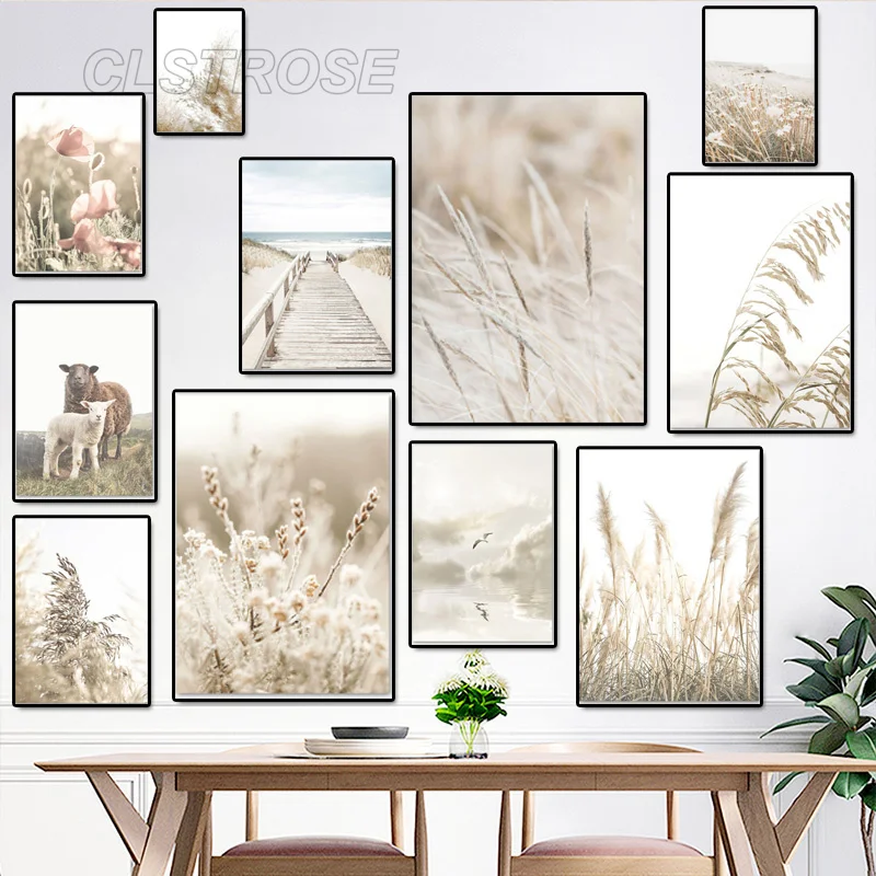 

Nordic Style Plant Poster Home Decorative Autumn Plant Floral Canvas Painting Hd Printing Wall Art for Living Room and Bedroom