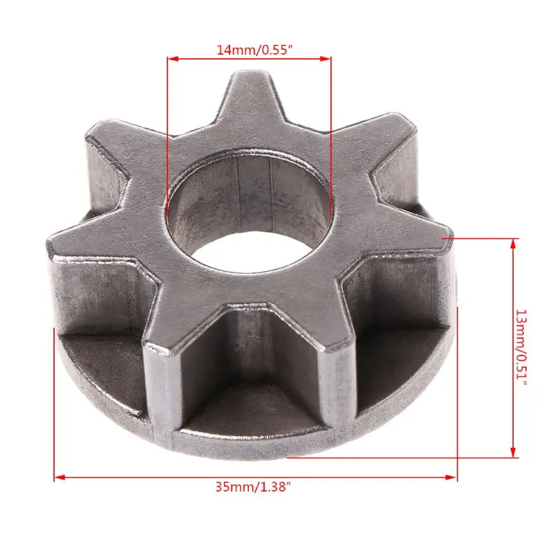 

M14 Chainsaw Gear 125 Angle Grinder Replacement Gear for Chainsaw Bracket Accessories Kit 35ED