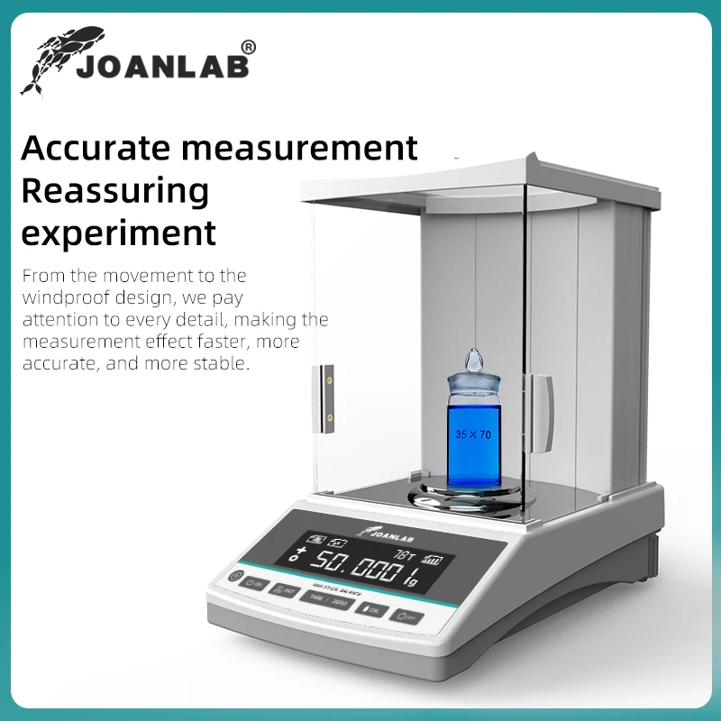 JOANLAB точный баланс лабораторные цифровые точные весы Электронные Аналитические