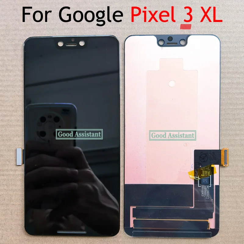 Оригинальный OLED 6 3 дюймов черный для Google Pixel XL пикселей 3xl ЖК дисплей кодирующий