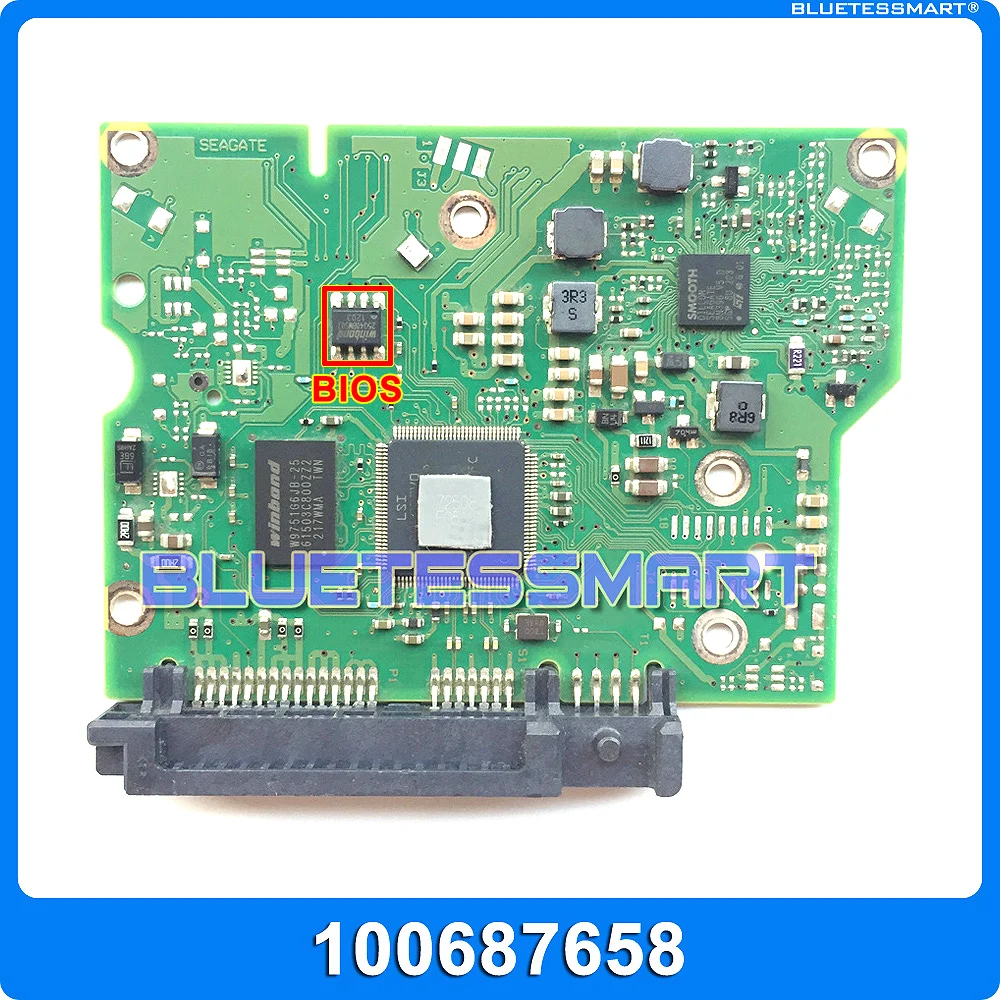 Детали жесткого диска печатная плата 100687658 для Seagate 3 5 SATA 1T/2T/3T ремонт жестких