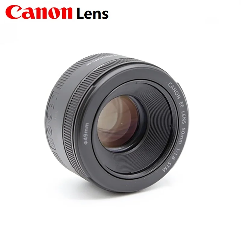 Объектив Canon 50 1 8 EF мм F/1 STM III Стандартный объектив DSLR Объективы для 650D 700D 750D 800D 60D 70D
