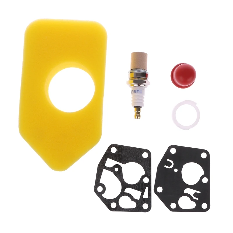 

5Pcs/Set Carb Diaphragm Gasket Air Filter For Briggs & Stratton Engine Parts New