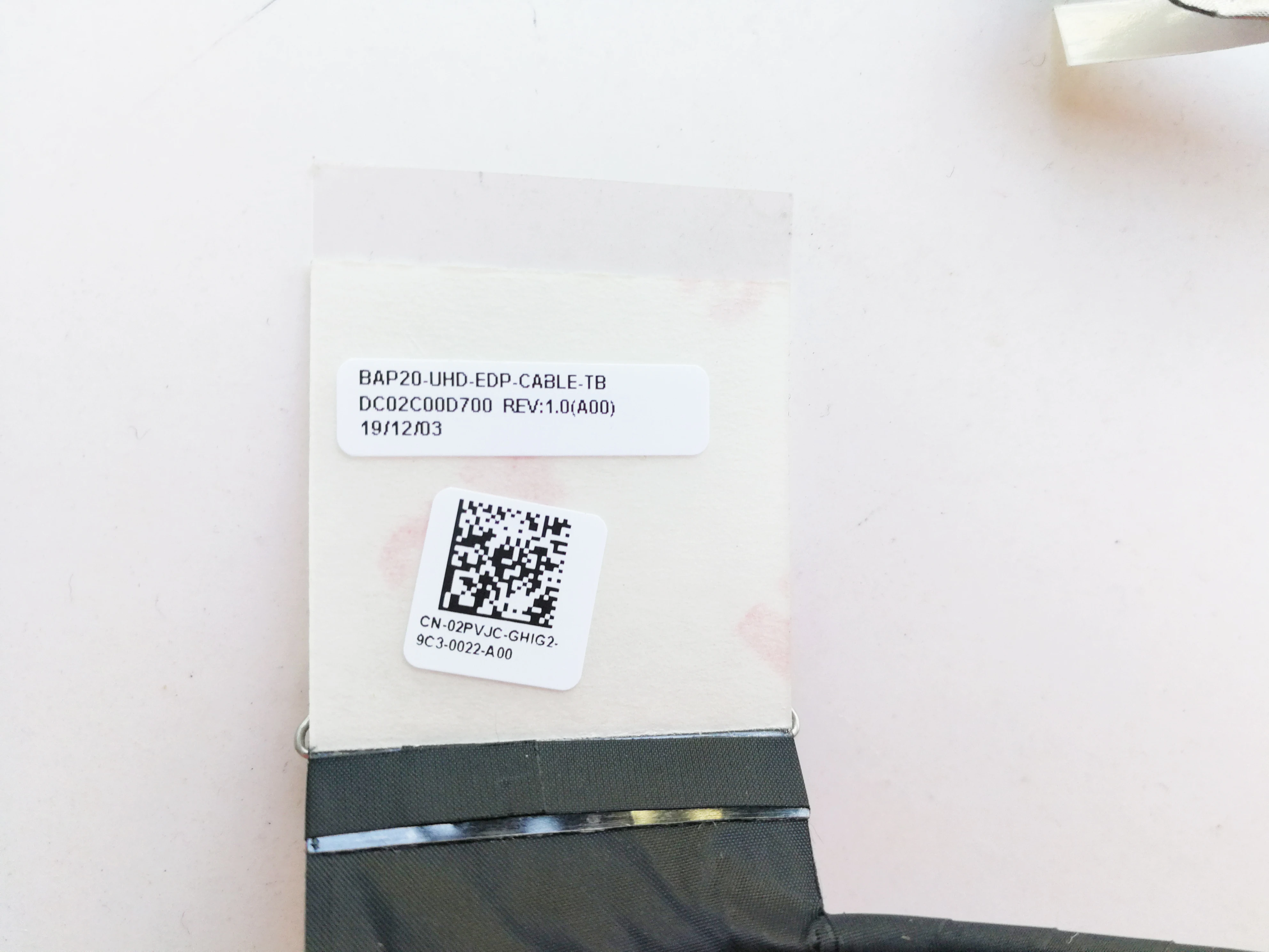 Новый оригинальный кабель для dell ALIENWARE 17 R4 R5 4K led lcd lvds cable 2pvjc 02pvjc cn-02pvjc DC02C00D700 BAP20 UHD