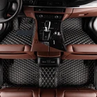 Специальные автомобильные коврики LHDRHD на заказ, Водонепроницаемые кожаные Противоскользящие коврики для Toyota celyor Lexus LS430