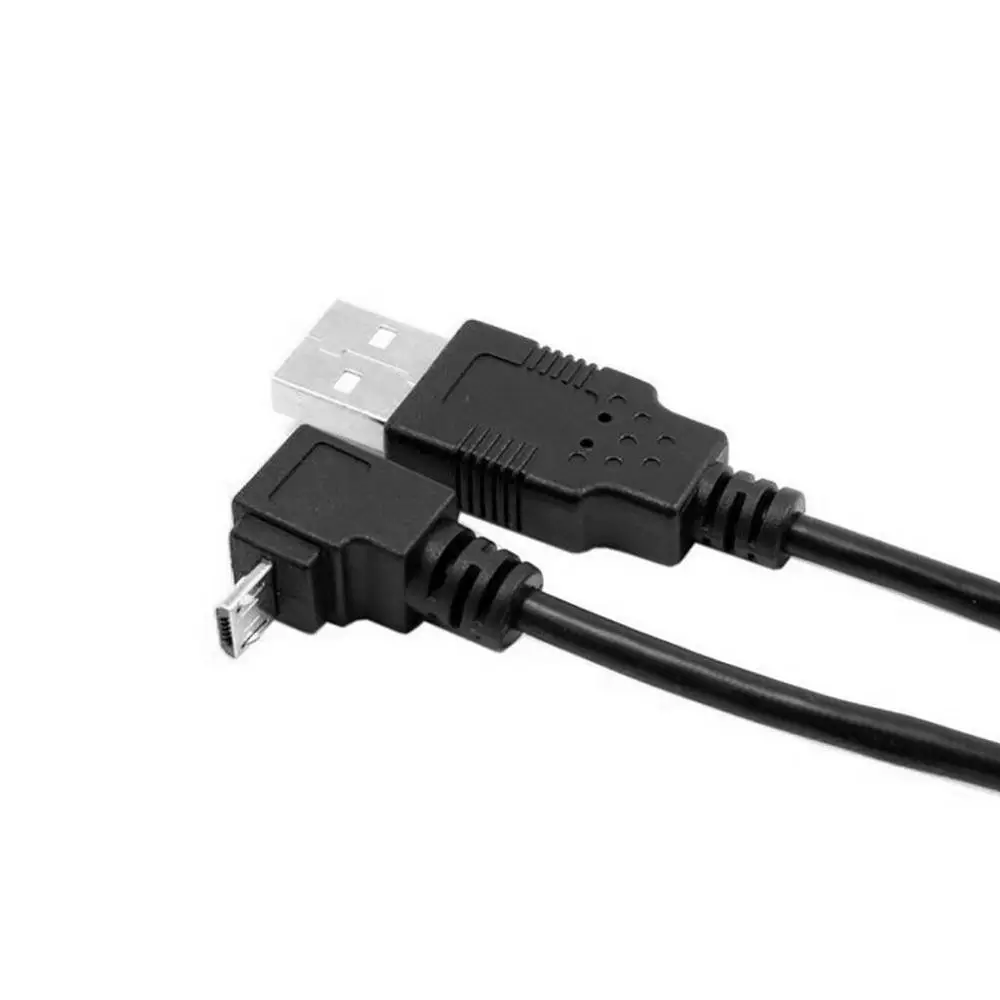 Удлинительный разъем Micro USB 2 0 5Pin папа мама M F адаптер длинный штекер 90 градусов