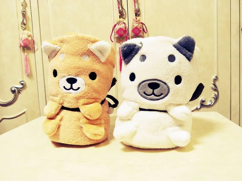 Новинка 2019 летнее фланелевое одеяло с рисунком Сиба ину офисное для сна