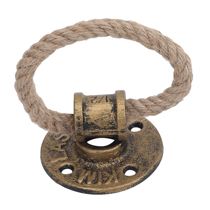 Винтажная вешалка для полотенец настенный держатель в индустриальном стиле