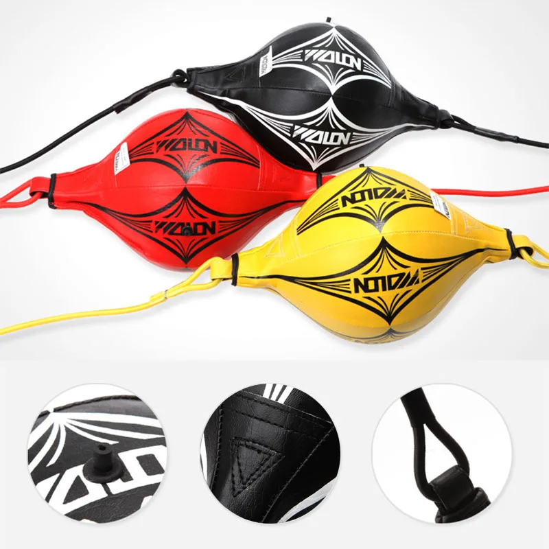

Dropship Punching Ball PU Pear Boxing Bag Reflex Speed Balls Muay Thai Punch Boxe MMA Fitness Sports Equipment Training Adults